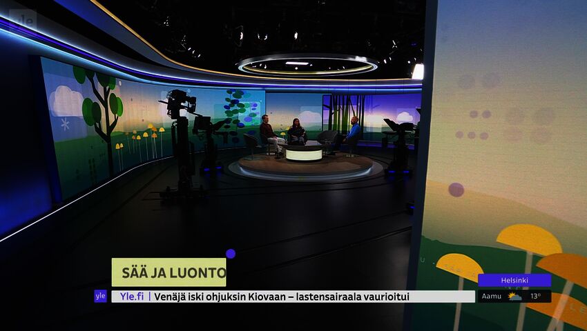 Sää ja luonto: hämähäkkejä, karhujahteja ja tuulisia päiviä