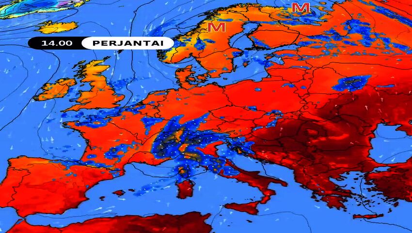 Kesämyräkkä saapuu etelään ja itään
