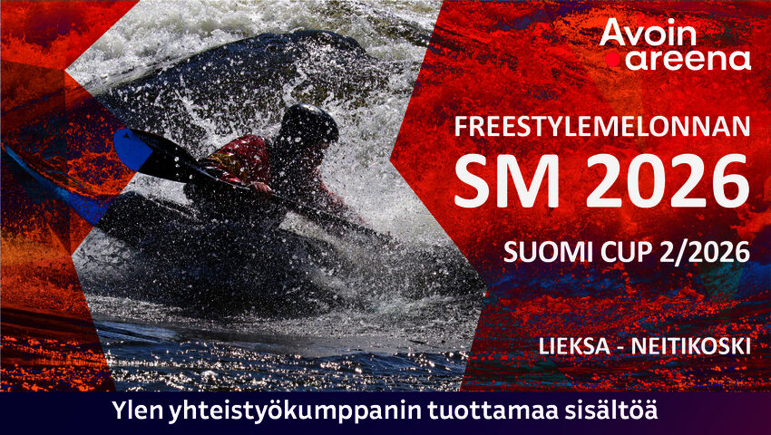 Freestyle koskimelonnan SM- ja Suomi Cup kilpailu