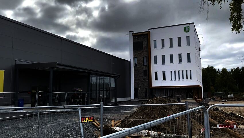 Laihian uusi kunnantalo rakentui poikkeavilla järjestelyillä