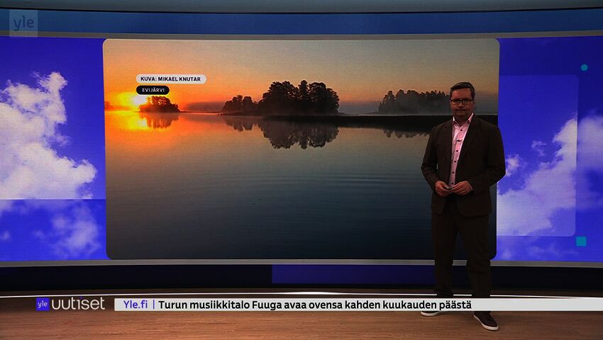 Sääennuste klo 7.40