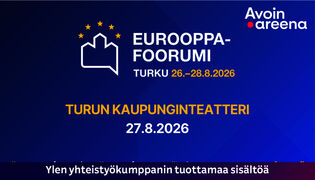 Eurooppa-foorumi 2026 - Torstai 27.8.2026