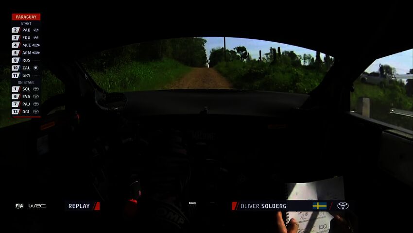 Oliver Solberg ajoi ulos Paraguayn MM-rallissa