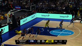 Mikael Jantunen torjuu, Elias Valtonen upottaa kolmosen