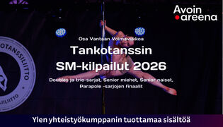 Voimaviikko 2026 / Tankotanssi SM, Doubles ja trio -sarjat, senior miehet, senior naiset ja parapole -sarjojen finaalit
