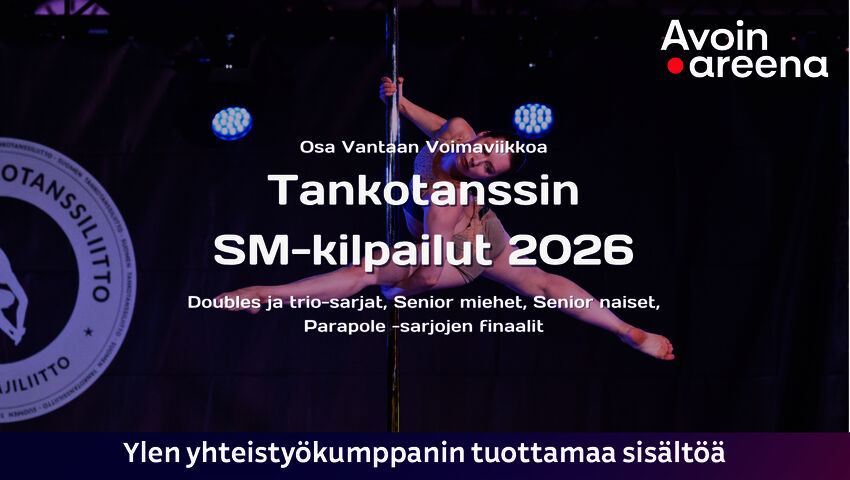 Voimaviikko 2026 / Tankotanssi SM, Doubles ja trio -sarjat, senior miehet, senior naiset ja parapole -sarjojen finaalit
