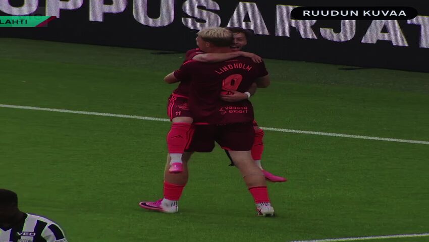 FC Lahti pilkkoi VPS:n puolustuksen palasiksi