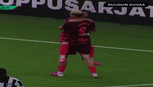 FC Lahti pilkkoi VPS:n puolustuksen palasiksi
