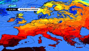 Sää viilenee viikon aikana