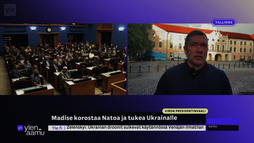 Viron parlamentti äänestää presidentistä