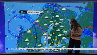 Sääennuste klo 7.40