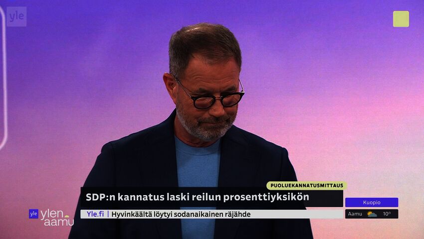 Eduskuntapuolueiden kannatuskehitys