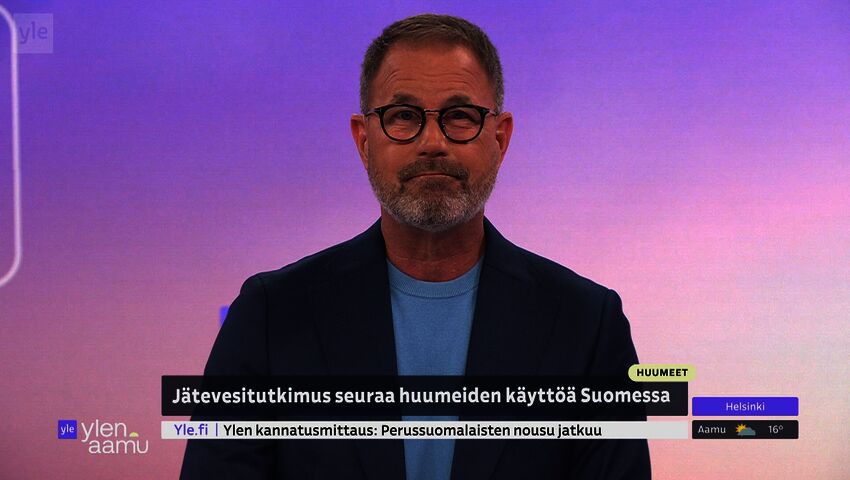 Mitä jätevedet kertovat huumeiden käytöstä?