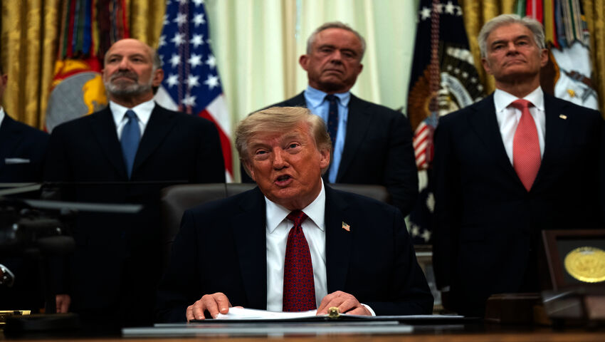 Trump kommentoi maanantaina Falklandin saaria