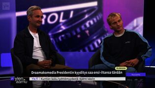 Presidentin kyyditys -elokuva ensi-illassa