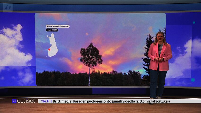 Sääennuste klo 7.40
