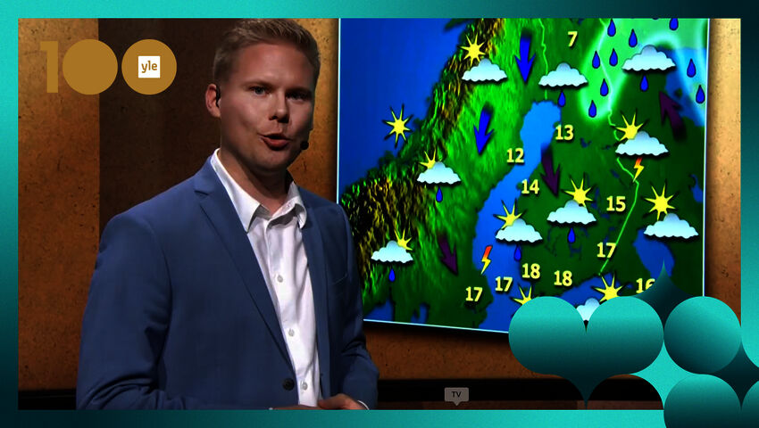 Sääennusteita ennen ja nyt (Yle 100 Show)
