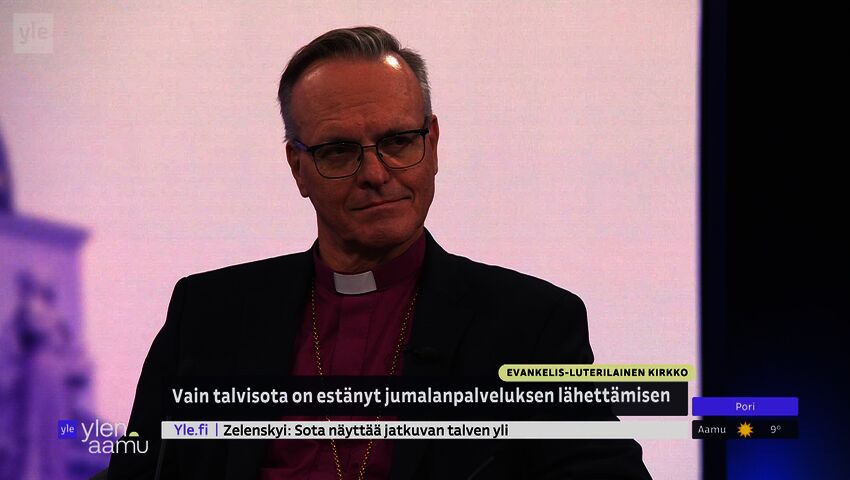 Radiojumalanpalvelukset 100 vuotta - vieraana arkkipiispa Tapio Luoma