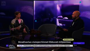 Antti Tikkanen soittaa huippuarvokasta viulua