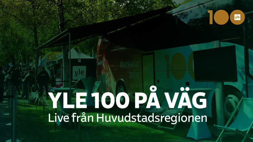 Yle Vegas bussturné genom Svenskfinland: Huvudstadsregionen