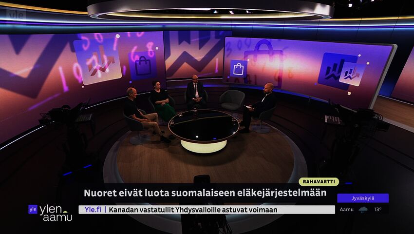 "Jos olisin nuori, toivottavasti en olisi huolissani eläkejärjestelmästä"