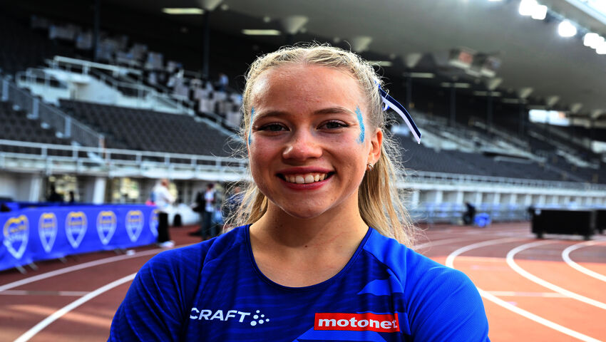 Veera Mattilalla on huikea ennätystavoite 800 metrin juoksussa
