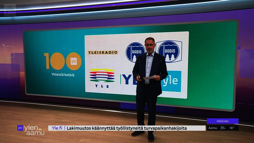 YLE 100 vuotta - nopea katsaus yhtiön historiaan