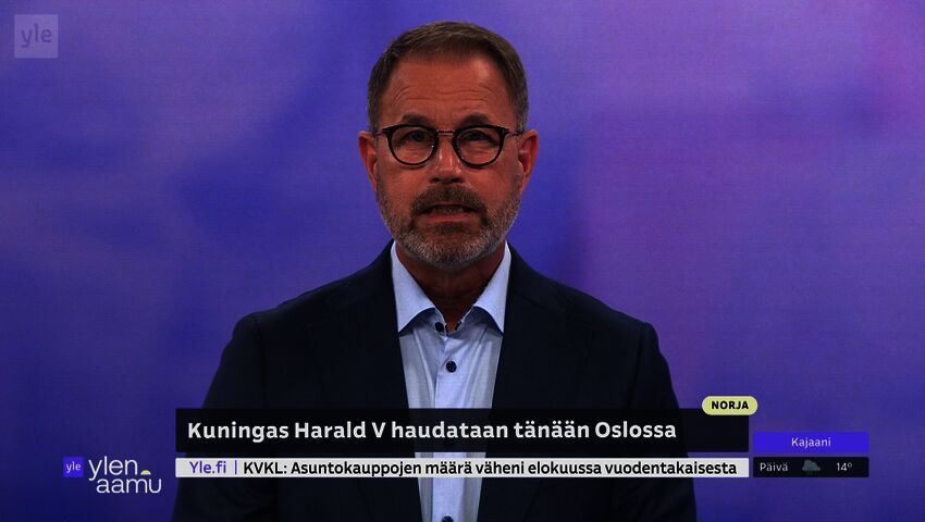 Kuningas Harald V haudataan Oslossa 