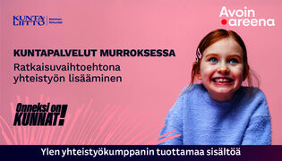 Onneksi on kunnat! Kuntapalvelut murroksessa: Ratkaisuvaihtoehtona yhteistyön lisääminen