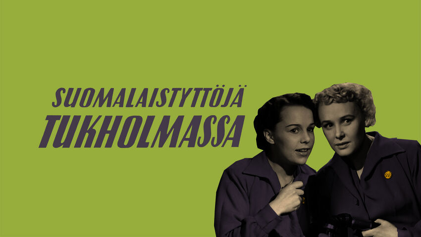 Suomalaistyttöjä Tukholmassa
