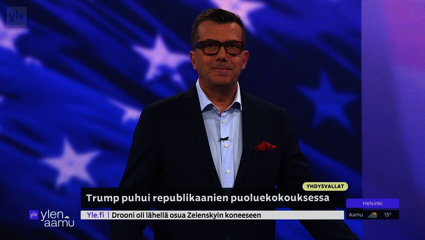 Trump puhui republikaanien puoluekokouksessa