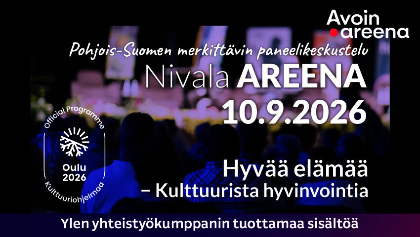 Nivala Areena | Hyvää elämää – Kulttuurista hyvinvointia