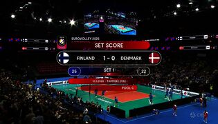 Suomi – Tanska 1. eräpallo