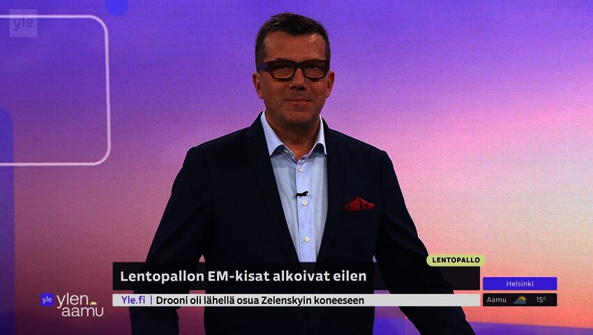 Lentopallon EM-kisat alkavat Tampereella