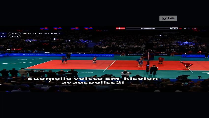 Suomi jyräsi Tanskan luvuin 3-0