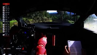 Takamoto Katsuta ajoi heti ulos Chilen MM-rallissa