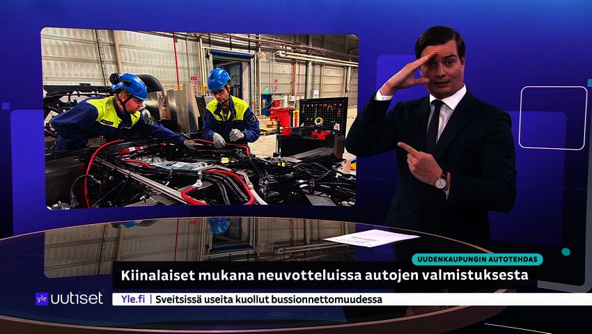Yle Uutiset viittomakielellä