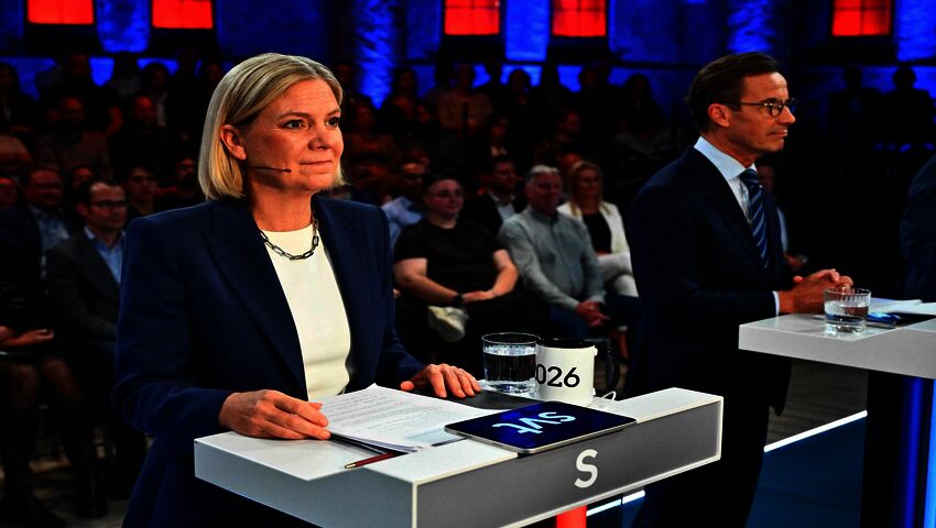 SVT:n lähetys Ruotsin valtiopäivävaaleista