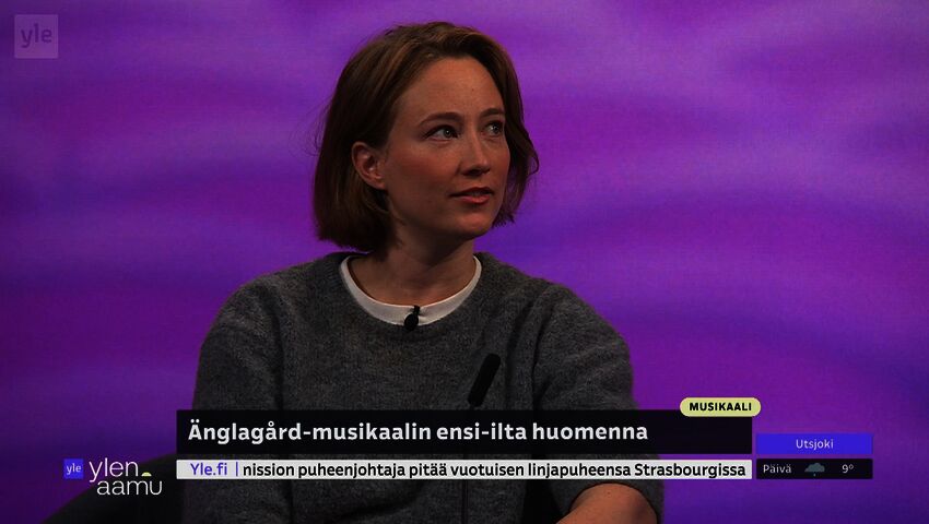 Änglagård-musikaalin kantaesitys Suomessa, Svenska Teaternissa