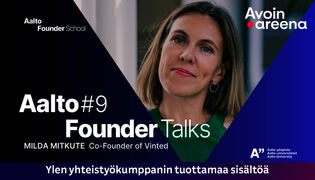 Aalto Founder Talks #9 Milda Mitkute, co-founder of Vinted