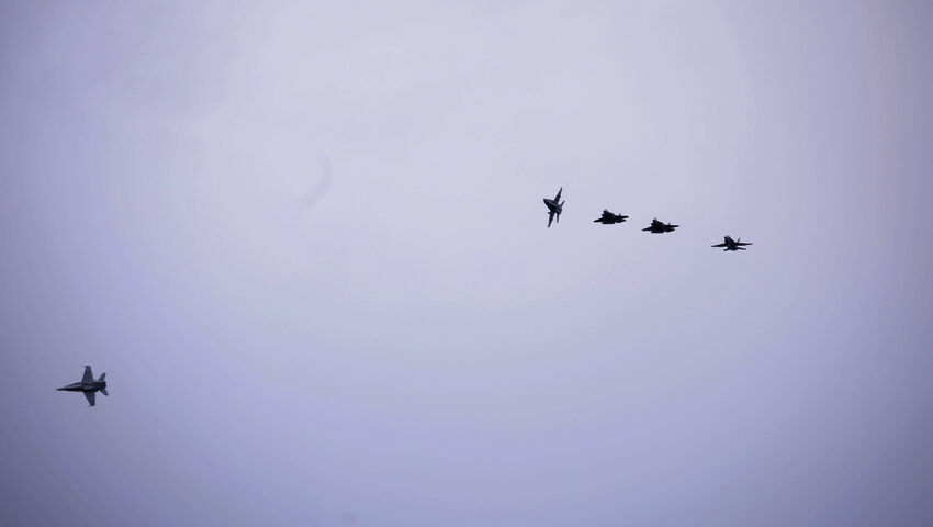 Ensimmäiset F-35-hävittäjät saapuivat Rovaniemelle