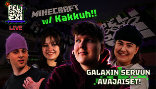 Galaxin oman Minecraft -serverin avajaiset!