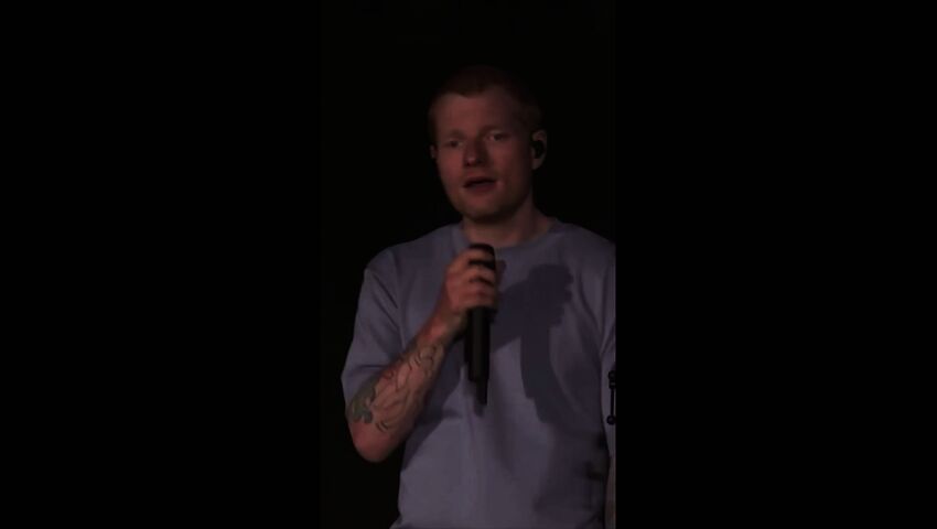 Ed Sheeran otti kantaa Palestiinan tilanteeseen