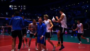 Finland vinner över Grekland