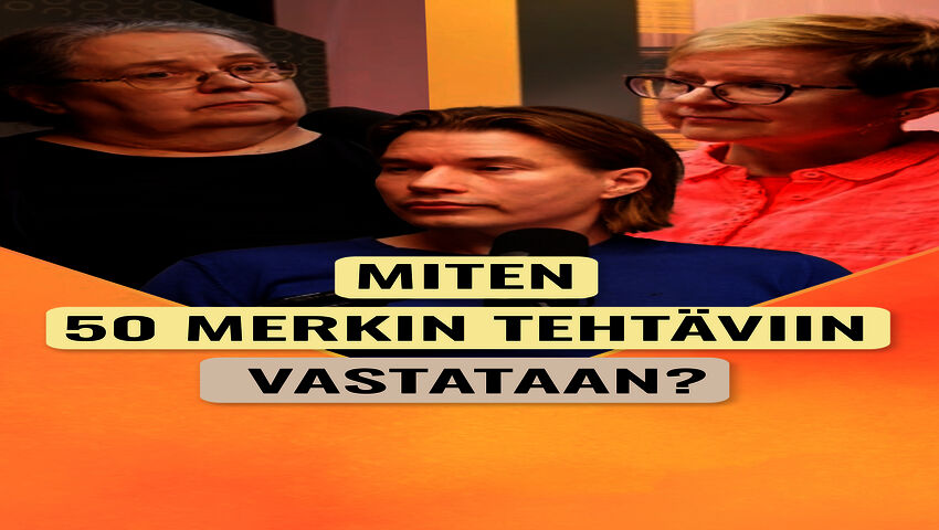 Miten 50 merkkirajan tehtäviin oikein pitäisi vastata?