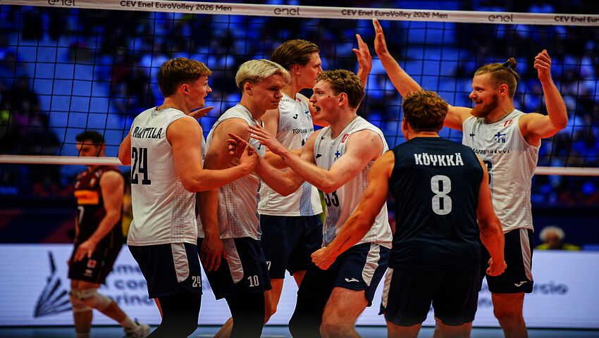 3. erän eräpallo: Suomi 2–1-johtoon Italiaa vastaan 