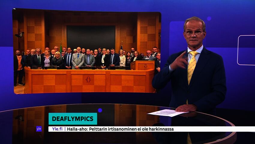 Yle Uutiset viittomakielellä