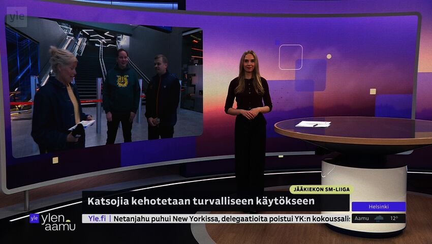 Kiekkokatsomoiden turvallisuus