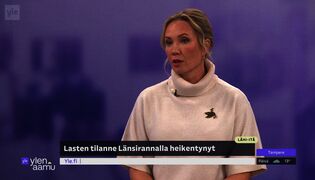 Lasten ahdinko syvenee Länsirannalla