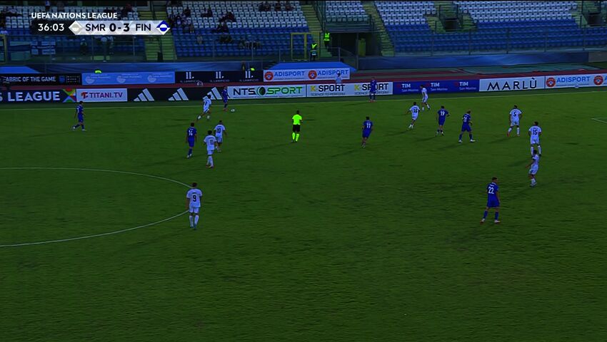Benjamin Källman gör 3-0 mot San Marino